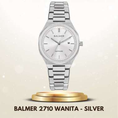 Balmer Sapphire 2710 Jam Tangan Balmer Original Wanita Silver