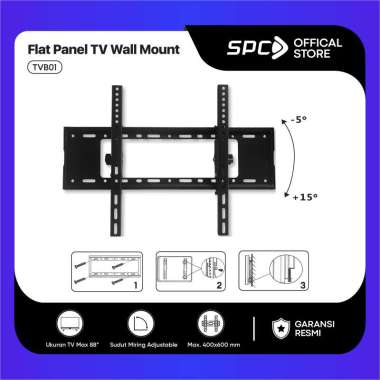 SPC Bracket TV - Flat Panel TV Wall Mount TVB01 | 32 - 80 Inch