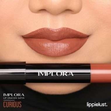 MURAH IMPLORA LIP CRAYON LIP CRAYON SATIN LIP MATTE IMPLORA 04 MISERY