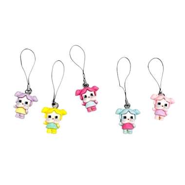 Crybaby Phone Charm Charm HP Cry Baby Lucu Gantungan Handphone Tali Popmart Clay Resin Handmade Fash