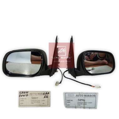 Kaca Spion-Auto Mirror Daihatsu Luxio Lampu Electric Black Kanan