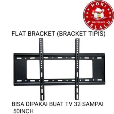 Braket | Bracket | Breket LCD LED TV 24 32 40 43 50 55 Inch LCD PDP Fix