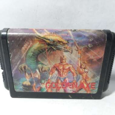 Kaset Video Games Cassette Cartridge Sega Golden Axe Adventure Toys