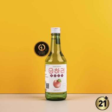 Chumchurum Soju Peach Flavour360ml + FREE SLOKI