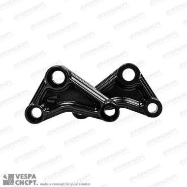Lowering Shock Adjuster Fabrica Black V2 Vespa Sprint Primavera