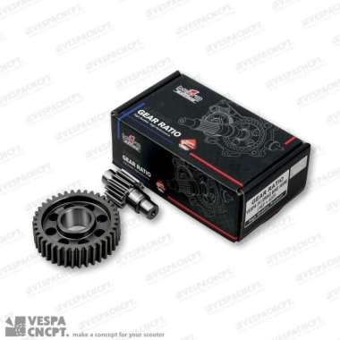 Gear Rasio Moto 1 16 43T Drag Race Vespa Sprint Primavera Lx S Moto1