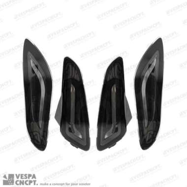 Indicator Sein Led Smoke Koso Sip Scooter Vespa Sprint Primavera 3v Iget Abs