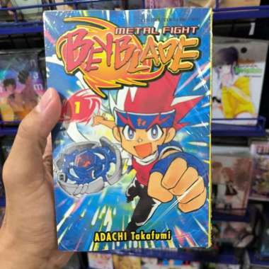 KOMIK METAL FIGHT BEYBLADE SET SEGEL