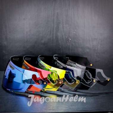 ARAI VISOR VAS RX7X -XD | IRIDIUM | KACA HELM RX-7X AFTER MARKET CLEAN HOTOCHROMIC BLUE