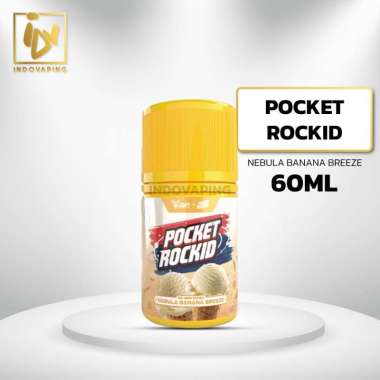 Liquid Vapor Vape - Pocket Rockid Nebula Banana Breeze 60ml By Tigac x VSP 3MG