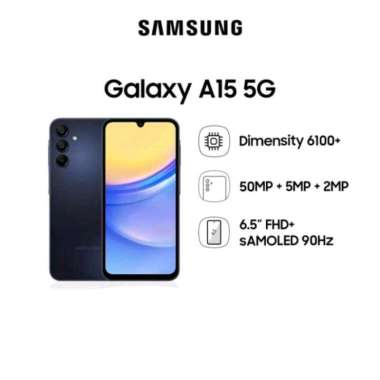 SAMSUNG GALAXY A15 5G RAM 8GB/256GB GARANSI RESMI yellow