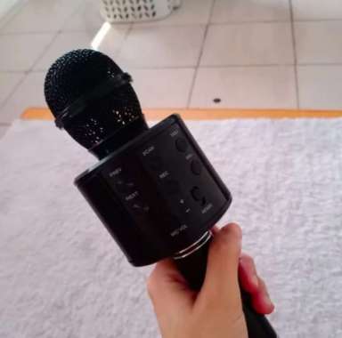 Mikrofon Karaoke Mic Nyanyi Mikrophone Murah Mic Bluetooth Microfon Wireless Bagus Mic KTV Murah Mic