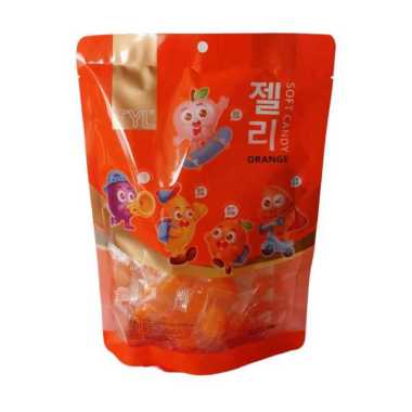 [HALAL] Permen Buah Jelly Kupas 3 Varian Rasa / Permen Rasa Buah Mangga Jeruk & Strawberry ORANGE KU