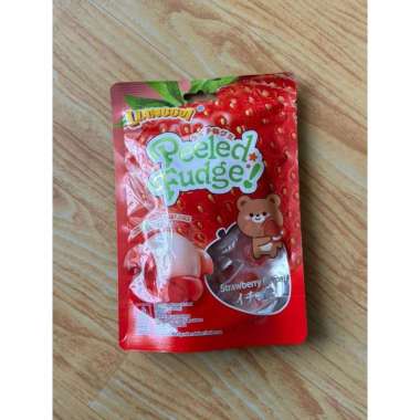 [HALAL] Permen Buah Jelly Kupas 3 Varian Rasa / Permen Rasa Buah Mangga Jeruk & Strawberry STAWBERRY