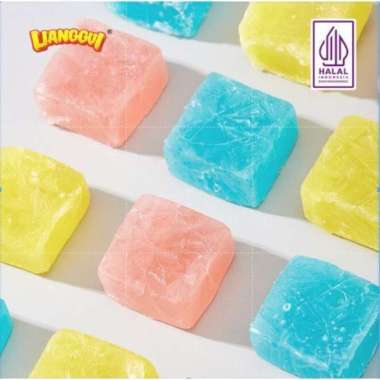 [HALAL] Permen Buah Jelly Kupas 3 Varian Rasa / Permen Rasa Buah Mangga Jeruk & Strawberry CRYSTAL C
