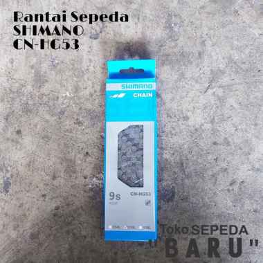 TB - Rantai Sepeda SHIMANO ORIGINAL HG-53 9speed