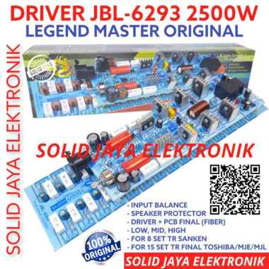 KIT DRIVER JBL 6293 JBL6293 JBL-6293 SUPER POWER AMPLIFIER -TR FINAL
