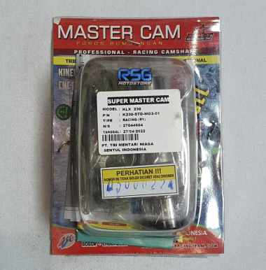 SUPER MASTERCAM NOKEN AS & PELATUK ROLLER RRA BRT SERI R TIPE R KLX 230