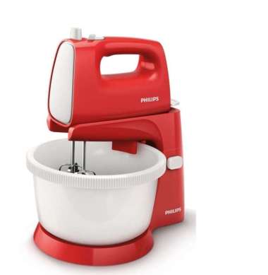 Philips Stand Mixer HR1559 Low Watt 170W Kapasitas 1 Liter MERAH