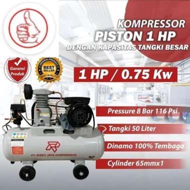 Kompresor Angin 1 HP Compressor udara 1.1 Kw kompresor Piston - Tanpa Dinamo Tanpa Dinamo