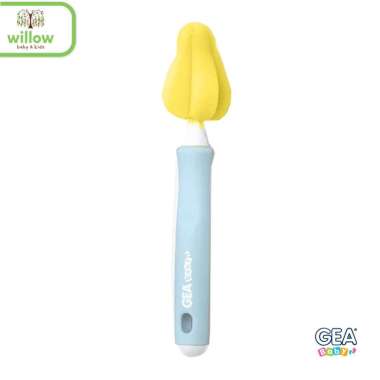 Sikat Pembersih Botol - Gea Baby Eazy Nipple Brush Blue