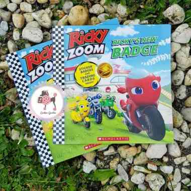 Ricky Zoom Ricky's New Badge Scholastic Book