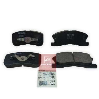 Brake Pad-Kampas Rem Depan Toyota Agya & Ayla Matic