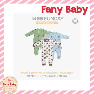 FLUFFY JUMPSUIT WE BARE BEARS / KDS WFD [ S/M/L ] S