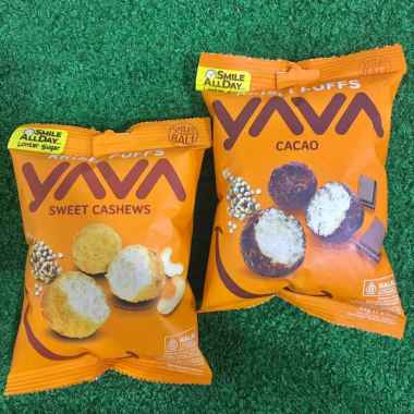 Yava Snack Made With Lontar Sugar Cemilan Ringan Gula Lontar HALAL Puffs Cacao