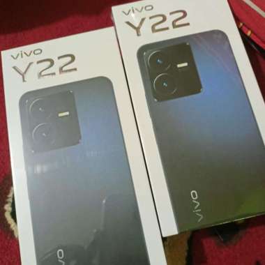vivo y22 4/64 new resmi 1th