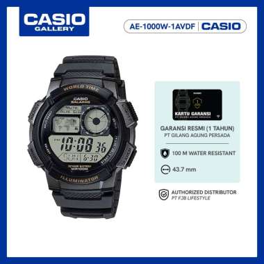 Casio Original AE-1000W-1AVDF Jam Tangan Pria Digital Waterproof