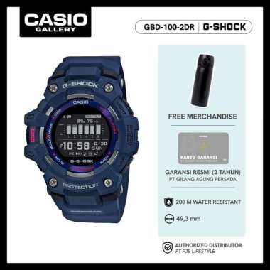 G-Shock Jam Tangan Pria Digital Original GBD-100-2DR