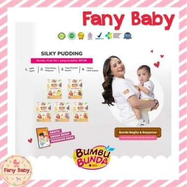 BUMBU BUNDA ELIA SILKY PUDDING 12+ STRAWBERRY