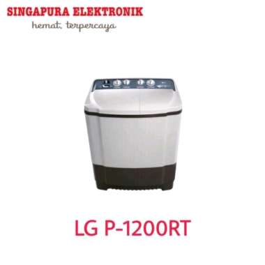 LG Mesin Cuci 2 Tabung 12kg P-1200RT