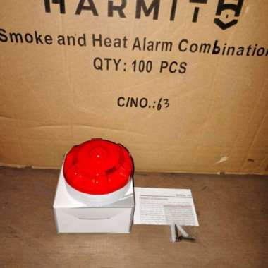 Smoke Detector And Heat Detector Combinasi Harmit