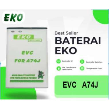 BATERAI EKO EVERCOSS A74J BERGARANSI