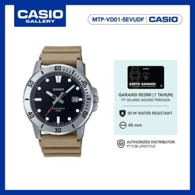 Casio Jam Tangan Pria General MTP-VD01-5EVUDF