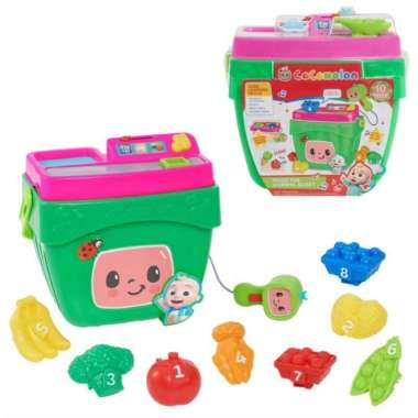 IMBEX - Mainan Anak Cocomelon Veggie Fun Learning Basket