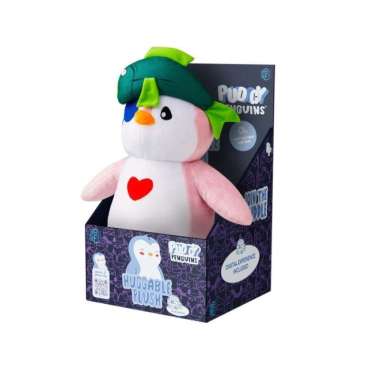 IMBEX - Mainan Boneka Pudgy Penguins Huggable Plush Sushi Sarah