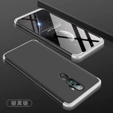 Case Oppo A5 2020 GKK Original Hard Back Case Oppo A5 2020 Black Silver