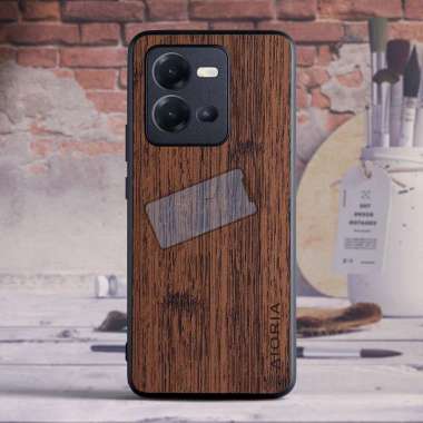 Case Vivo V25e Case Aioria Bambu Pattern Original V25e Case Coffee