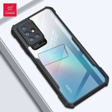 Xiaomi Redmi 10 Case XUNDD Original Hard Soft Case Silikon Bening