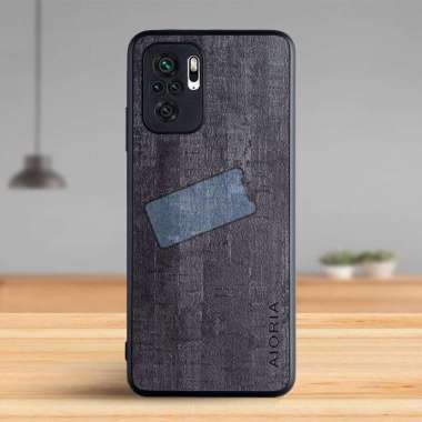 Case Xiaomi Redmi Note 10 Case Aioria Luxury Vintage Bark Original Redmi Note 10 Case Gray