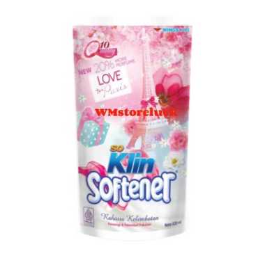 SOFTENER SOKLIN 820ML 900ML/ SO KLIN pewangi pelembut pakaian 820ML 900 ml LOVE