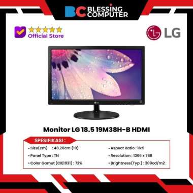 Monitor LG 19M38H-B HDMI / LG 19M38H B / Monitor 19 inchi