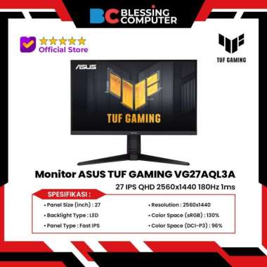 Monitor ASUS TUF GAMING VG27AQL3A 27 IPS QHD 2560x1440 180Hz 1ms