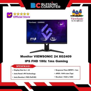 Monitor VIEWSONIC 24 XG2409 IPS FHD 180z 1ms Gaming