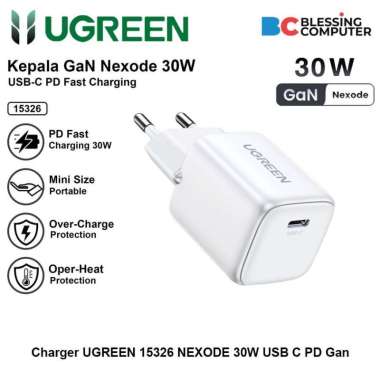 Charger UGREEN 15326 NEXODE 30W USB C PD Gan