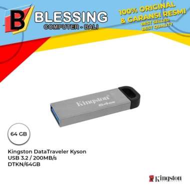 Flashdisk Kingston 64GB USB 3.2 Kyson DTKN/64GB