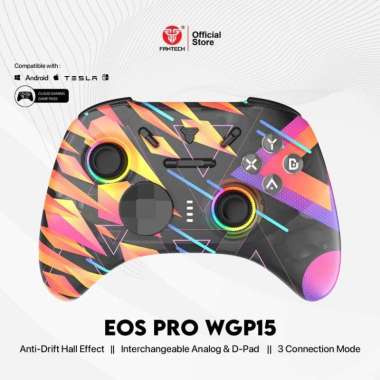 Fantech EOS PRO WGP15 Wireless Bluetooth Gamepad Joystick PC Android POLARIS BLUE